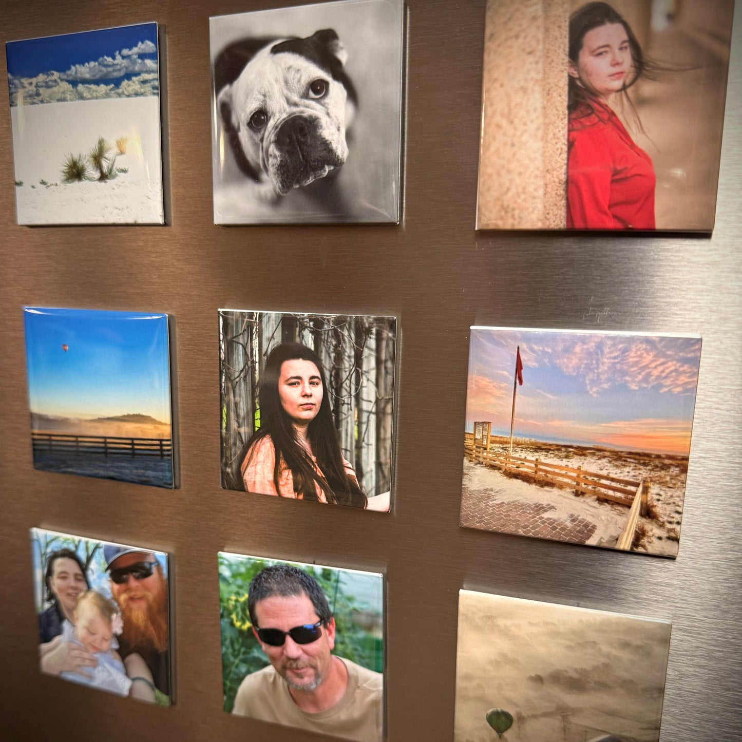 2" x 2" Custom Photo Magnets Bulk Packs