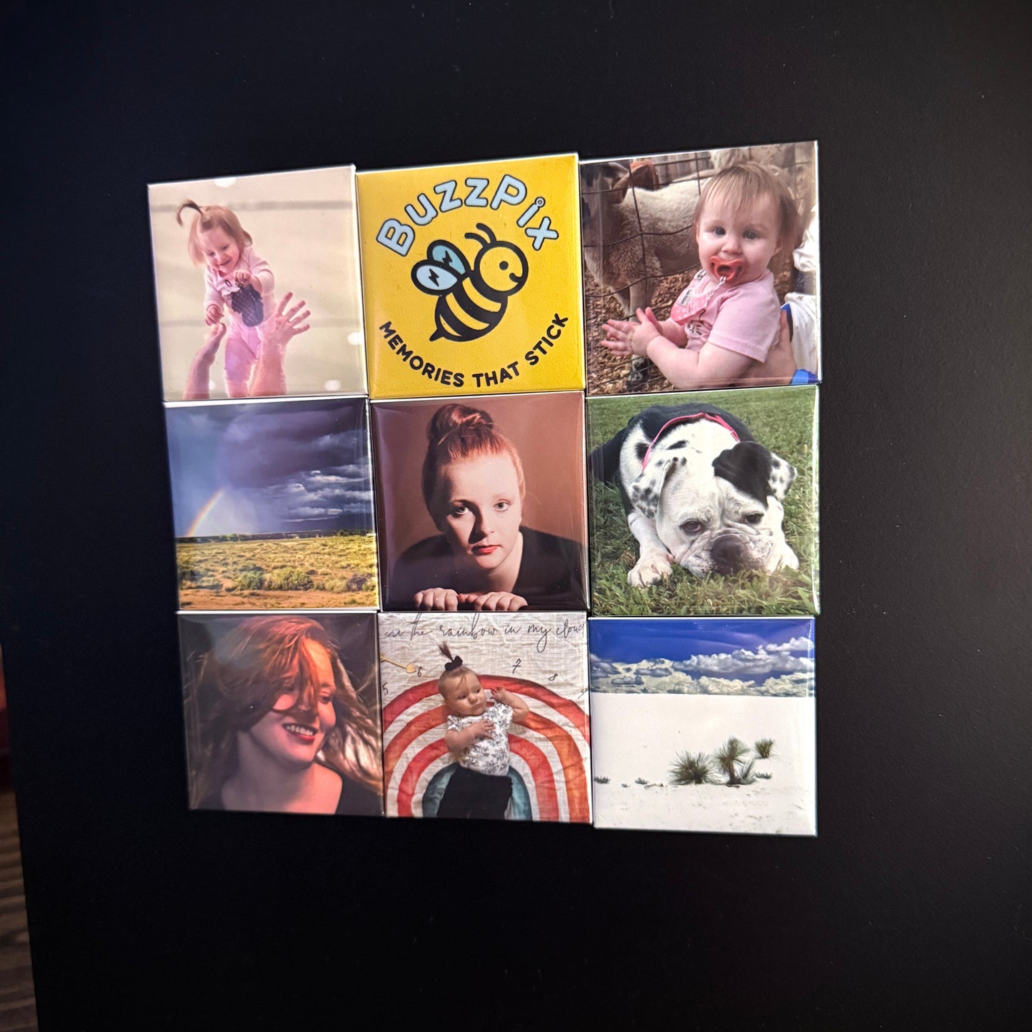 2" x 2" Custom Photo Magnets Bulk Packs