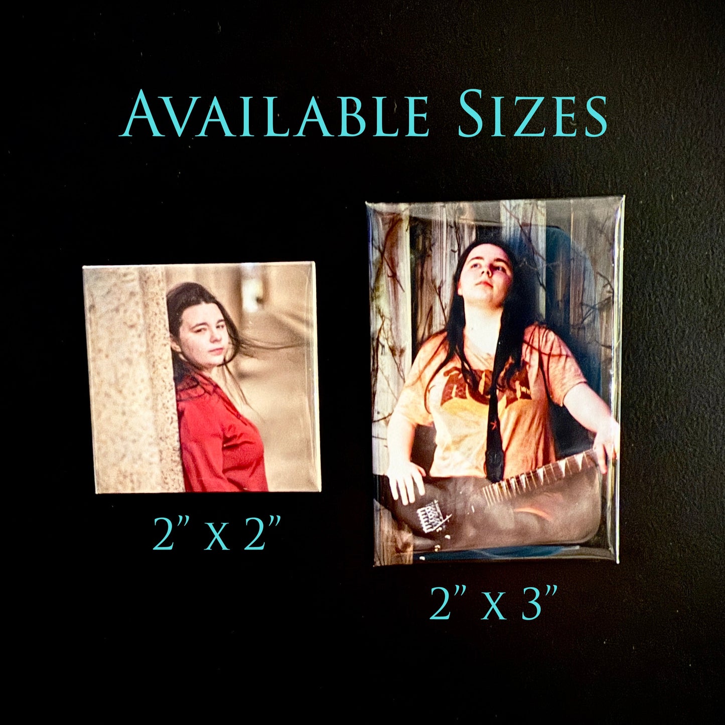 2" x 2" Custom Photo Magnets