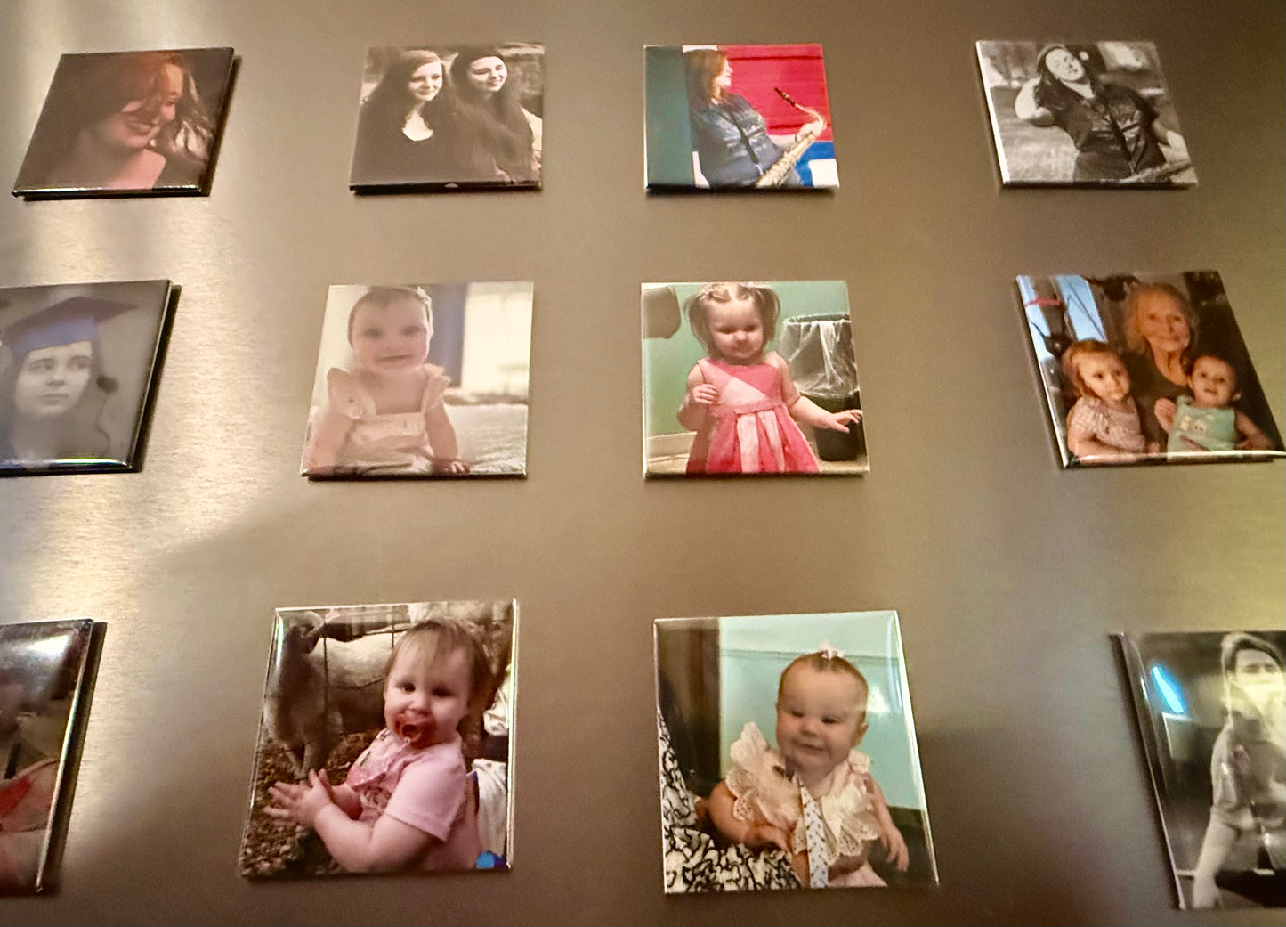 2" x 2" Custom Photo Magnets Bulk Packs